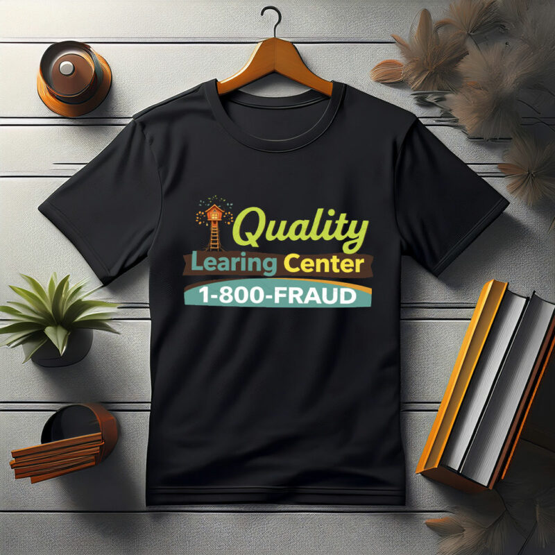 1-800-FRAUD Quality LEARING Center Shirt