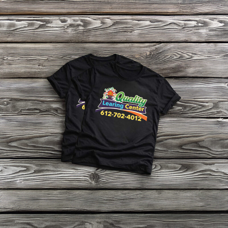 Education Logo Quality Learing Center Shirt