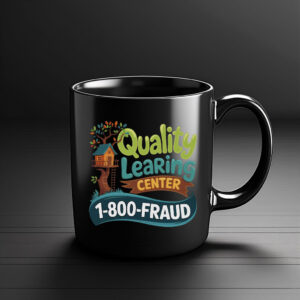 Funny 1-800-Fraud Learning Center Mug