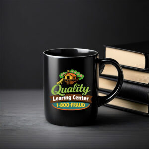 Funny Quality Learning Center 1-800-FRAUD Mug
