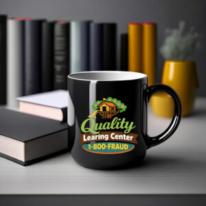 Funny Quality Learning Center 1-800-FRAUD Mug