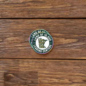 Land of 10,000 Learning Centers Funny State Sticker