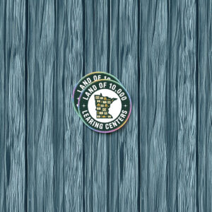 Land of 10,000 Learning Centers Funny State Sticker