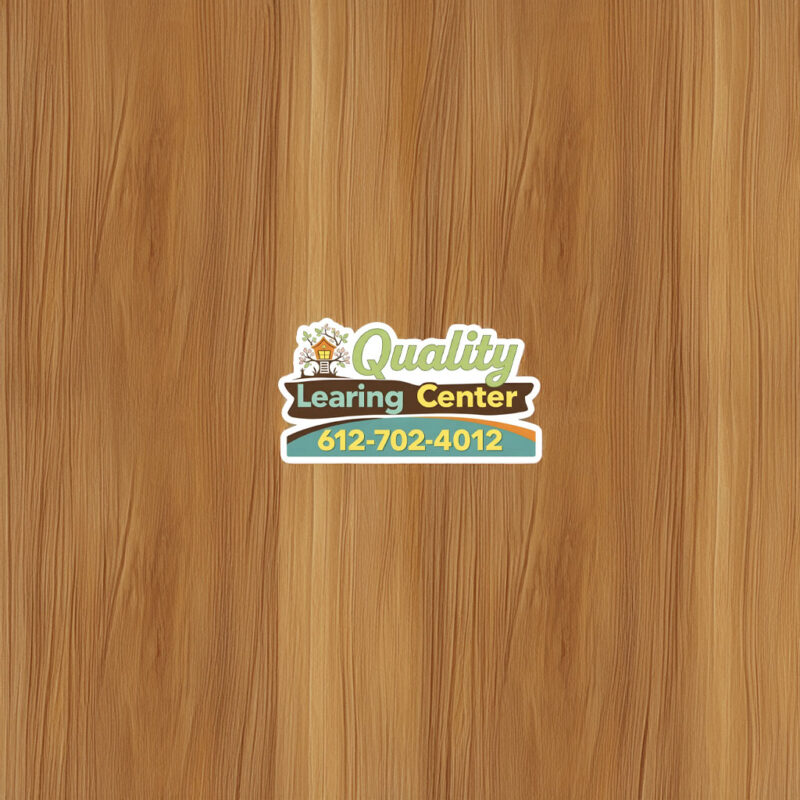 Learning Funny Day Care Sticker