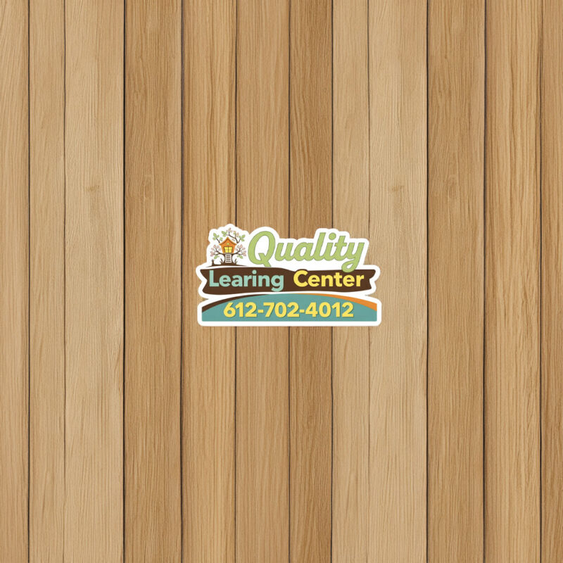 Learning Funny Day Care Sticker