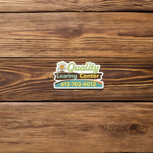 Learning Funny Day Care Sticker