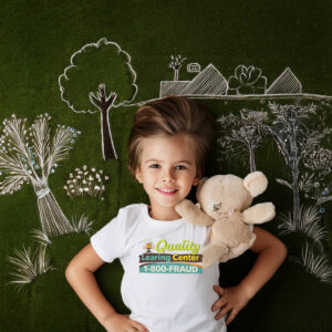 Nick Shirley Quality Learing Center Kids T-Shirt