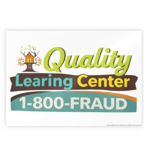 Nick Shirley Quality Learing Center Poster