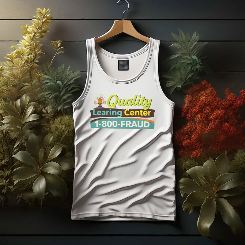 Nick Shirley Quality Learing Center Tank Top