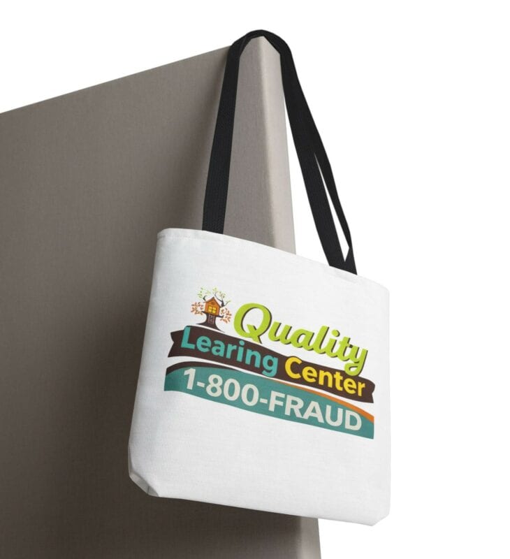 Nick Shirley Quality Learing Center Tote Bag