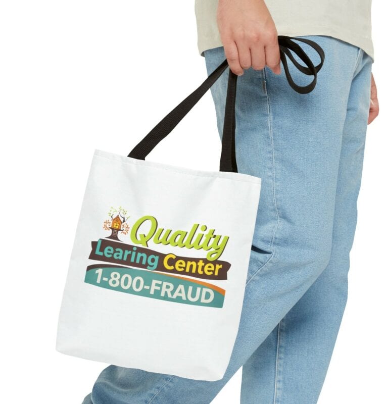 Nick Shirley Quality Learing Center Tote Bag