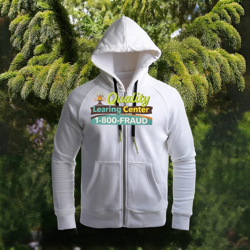 Nick Shirley Quality Learing Center Zip Hooded