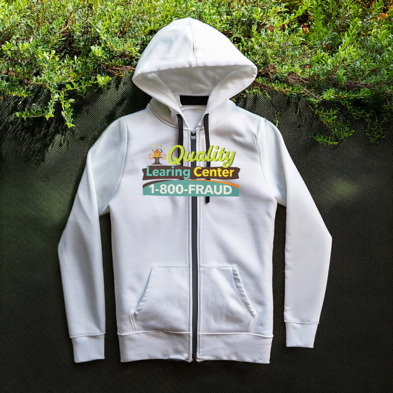 Nick Shirley Quality Learing Center Zip Hooded