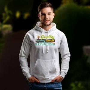 Official Quality Learing Center 1-800-Fraud Hoodie