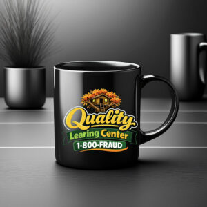 Quality LEARING Center 1-800-FRAUD Mug