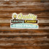 Quality LEARING Center 1-800-Fraud Sticker