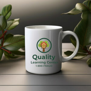 Quality LEARING Center “Learning Fraud” Funny Mug