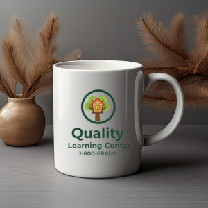 Quality LEARING Center “Learning Fraud” Funny Mug