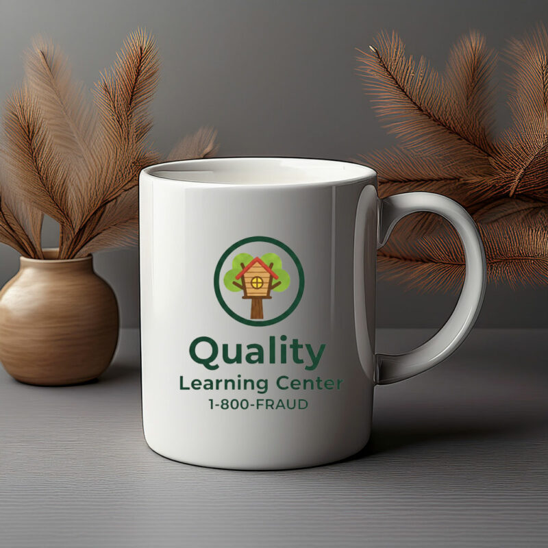 Quality LEARING Center “Learning Fraud” Funny Mug