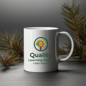 Quality LEARING Center “Learning Fraud” Funny Mug