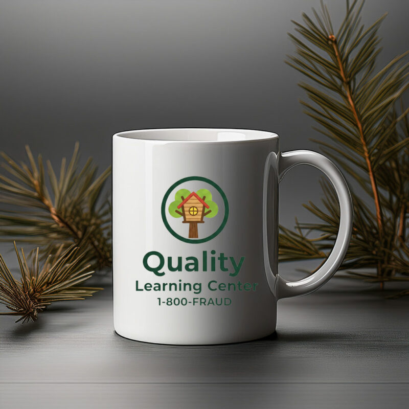Quality LEARING Center “Learning Fraud” Funny Mug