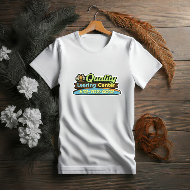 Quality LEARING Center “No Kids, All Fraud” T-Shirt