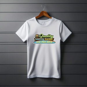 Quality LEARING Center “No Kids, All Fraud” T-Shirt