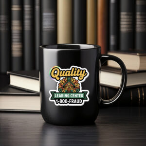 Quality Learing Center 1-800-FRAUD Mug