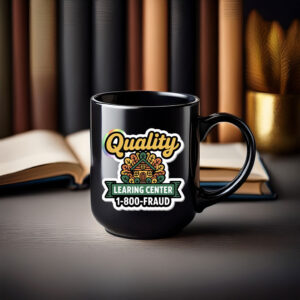Quality Learing Center 1-800-FRAUD Mug