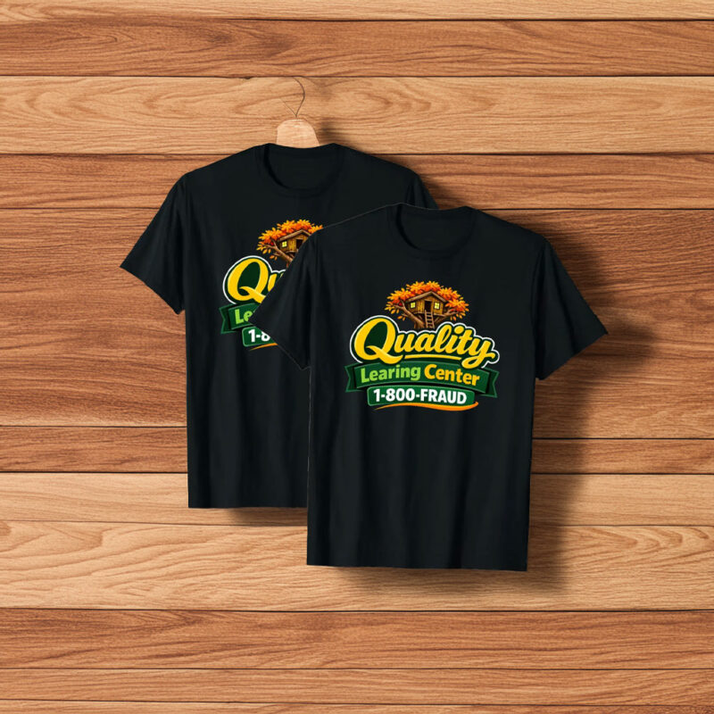 Quality Learing Center 1-800-FRAUD Unisex 2026 T-Shirt