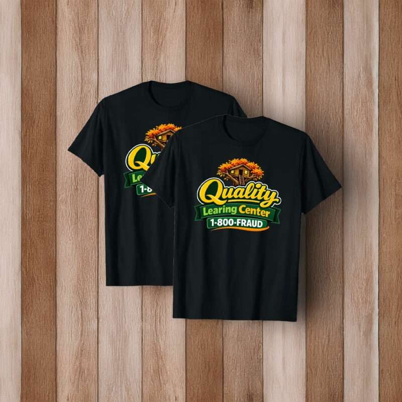 Quality Learing Center 1-800-FRAUD Unisex 2026 T-Shirt