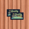 Quality Learing Center 1-800-FRAUD Vinyl Sticker
