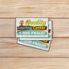 Quality Learing Center 1-800-Fraud Sticker