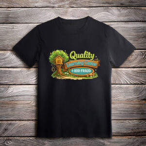 Quality Learing Center 1-800-Fraud Tee