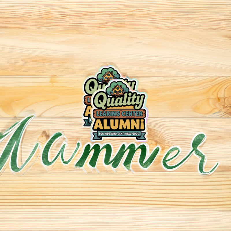Quality Learing Center Alumni Sticker