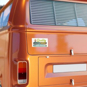 Quality Learing Center Bumper Sticker