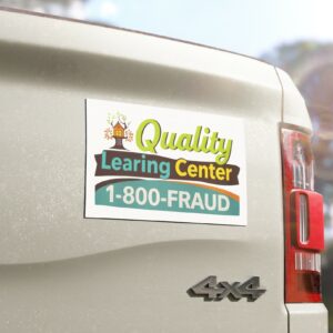 Quality Learing Center Car Magnet