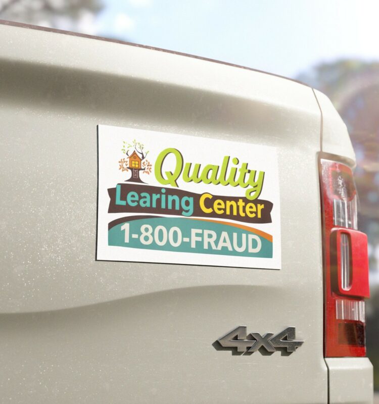 Quality Learing Center Car Magnet
