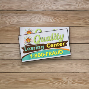 Quality Learing Center Classic Logo Sticker