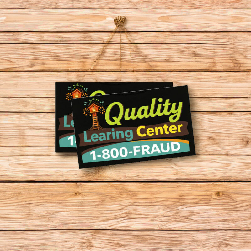 Quality Learing Center Classic Sticker