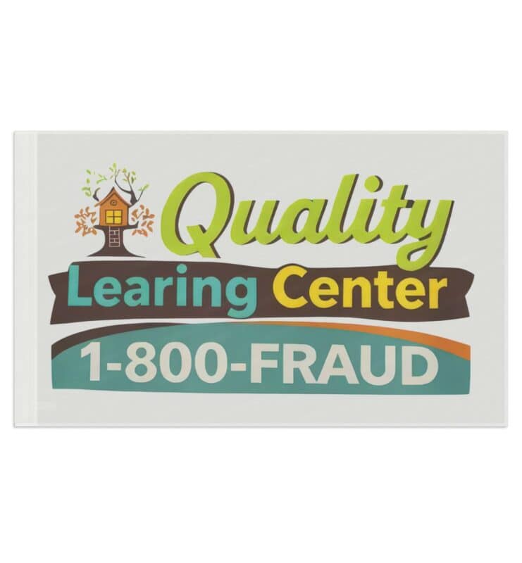 Quality Learing Center Flag