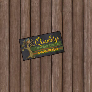 Quality Learing Center Graphic Sticker