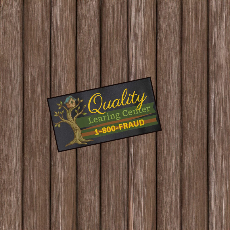 Quality Learing Center Graphic Sticker