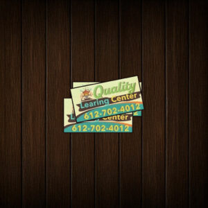 Quality Learing Center Logo Funny Sticker