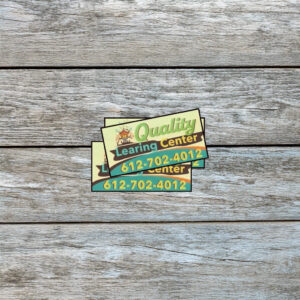 Quality Learing Center Logo Funny Sticker