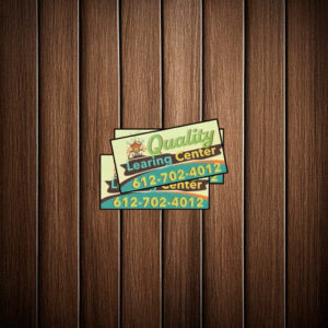 Quality Learing Center Logo Funny Sticker