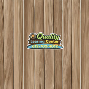 Quality Learing Center No Kids All Fraud Sticker