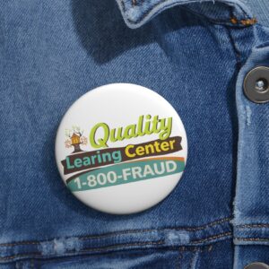 Quality Learing Center Pin Button