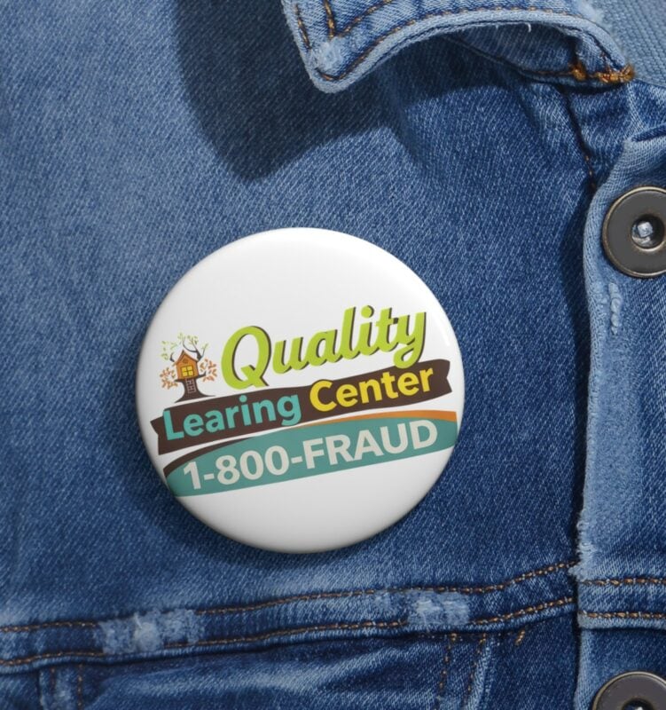 Quality Learing Center Pin Button