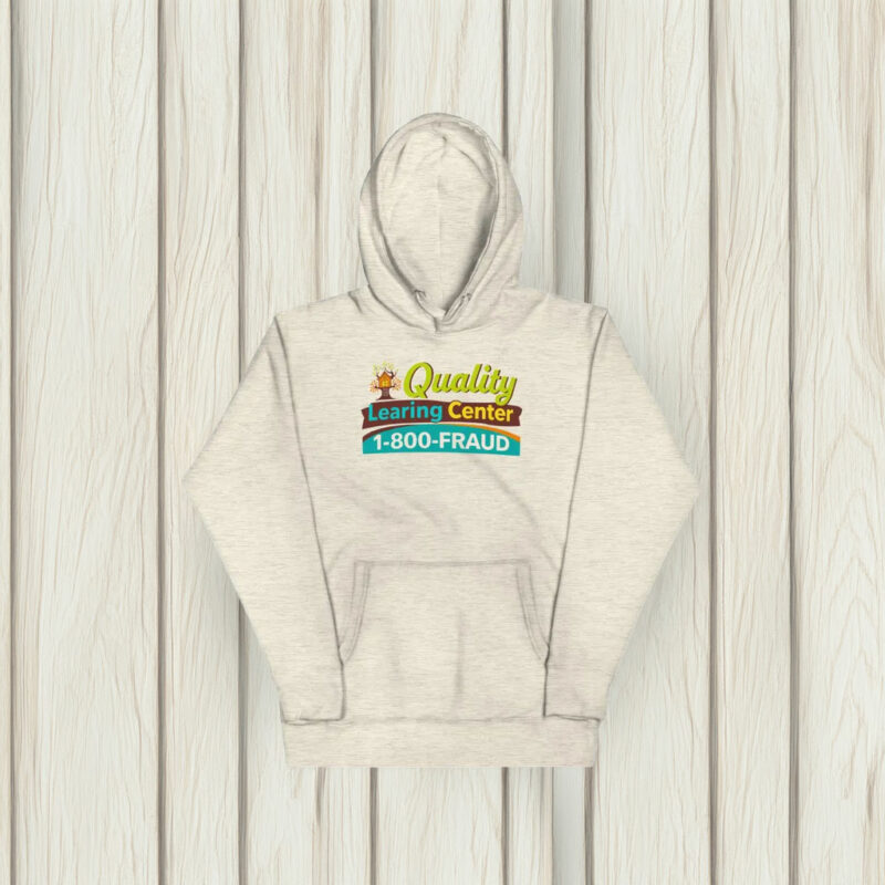 Quality Learing Center Simple Logo Hoodie